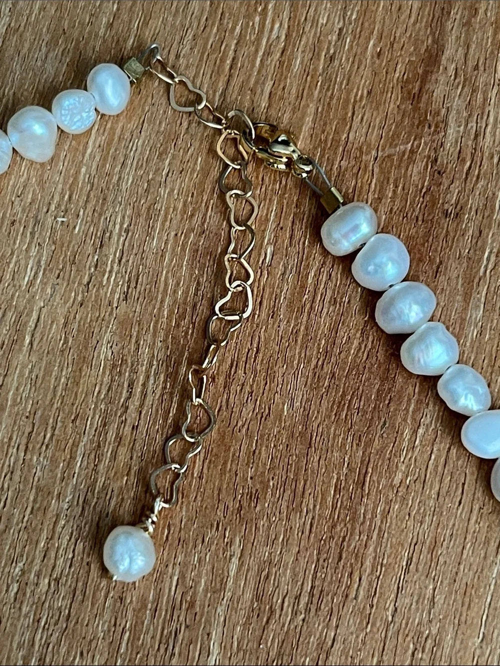 Pearl Cluster Statement Necklace with Gold Accents